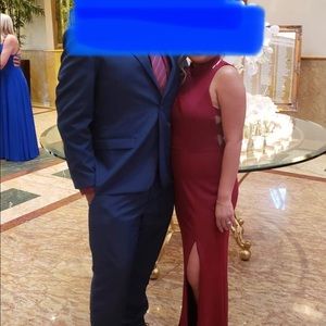 LULU’s BURGUNDY/WINE long dress